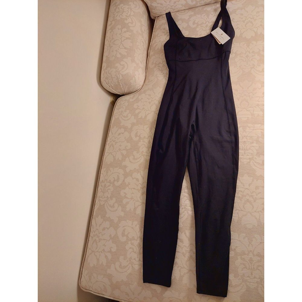 Spiritual Gangster Black Fitted Jumpsuit -Like New - Picture 6 of 14